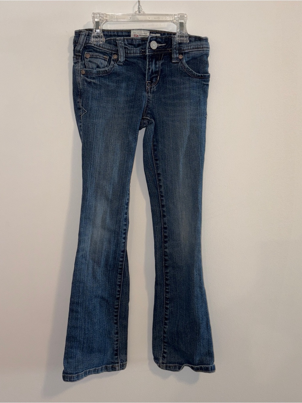 Old Navy Girls Dark Blue Bootcut Jeans